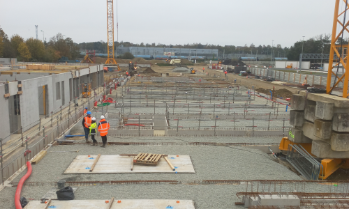 Construction Dépôt de bus du Réseau STAR - Rennes