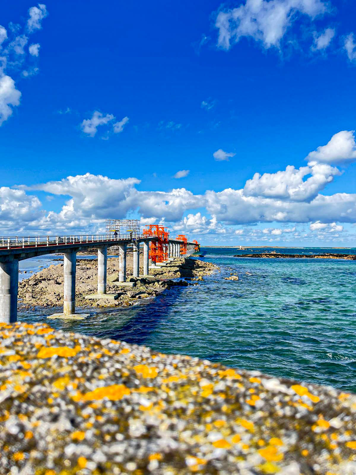Réhabilitation de l'estacade de Roscoff 