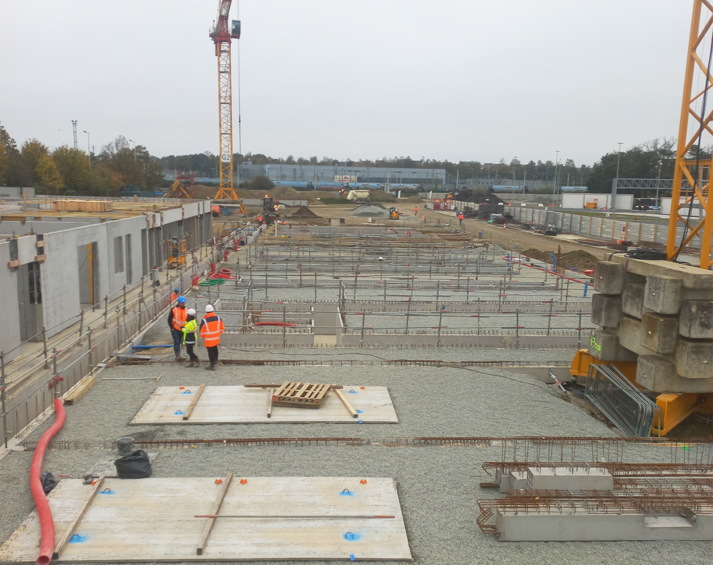 Construction Dépôt de bus du Réseau STAR - Rennes