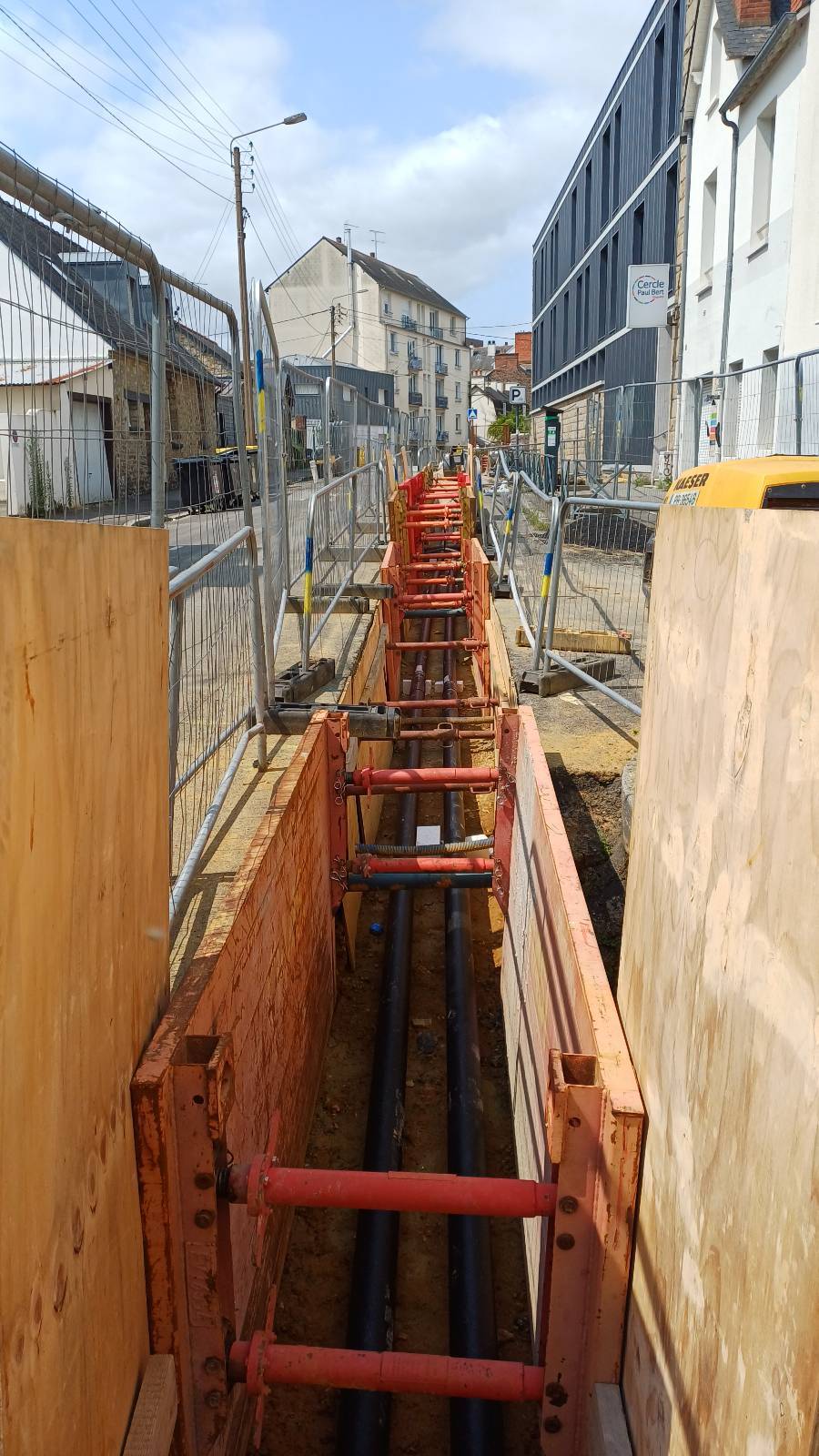 Extension du réseau de chauffage urbain ENERSUD – Rennes et Saint-Jacques-de-la-Lande (35) 